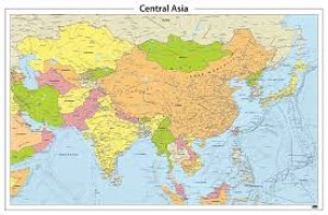 centraal azie kaart